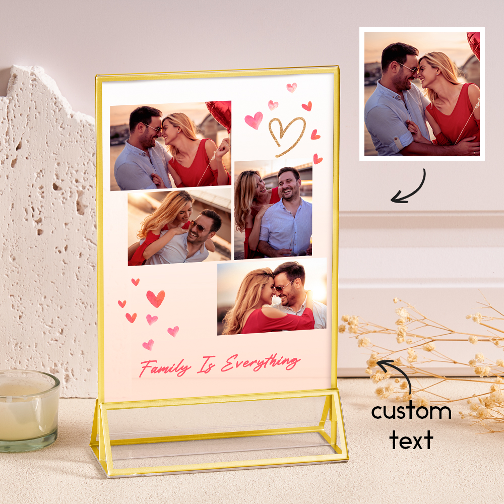 Forever Love - Personalized Photo Frame Custom Gifts For Love
