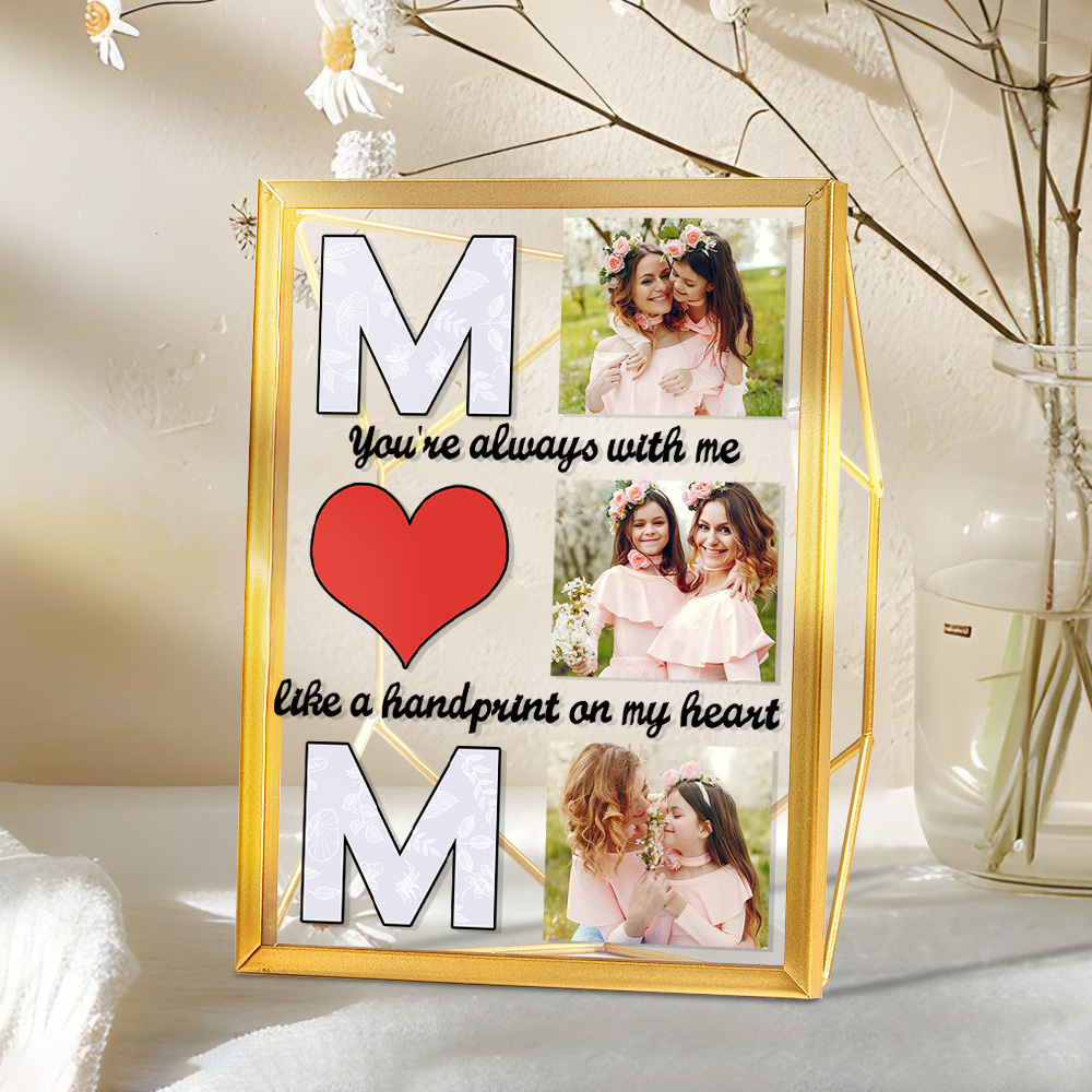 Customised Mothers Day Photo Frame Gift for Mom Personalized Gifts