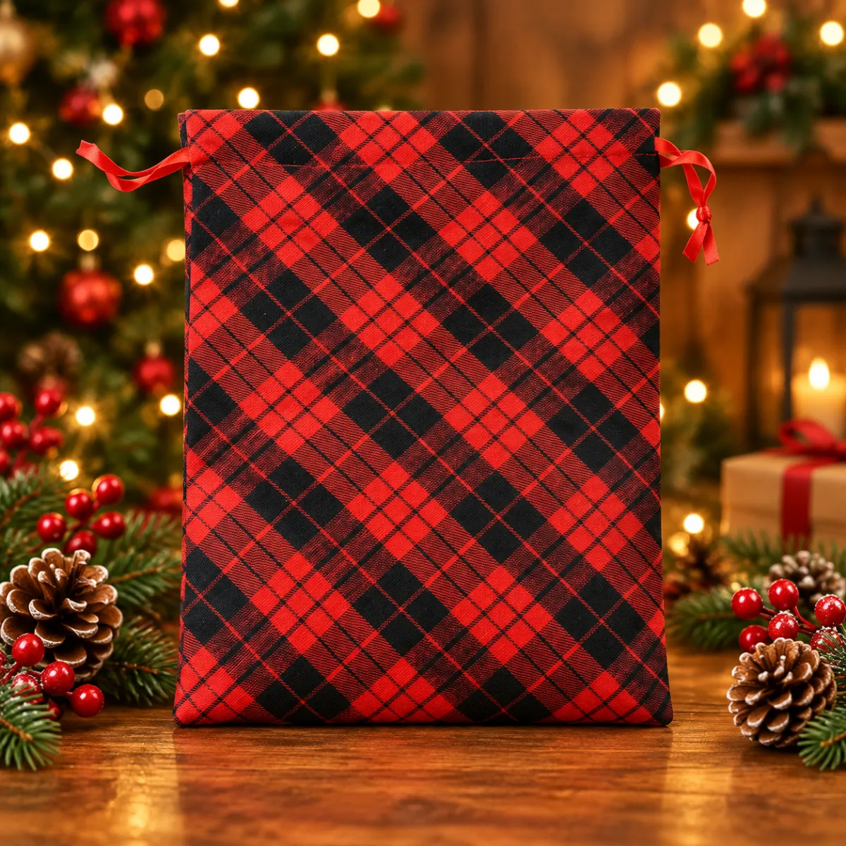 Kerstcadeautas Leuke Cadeautas Voor Festival 25X30CM