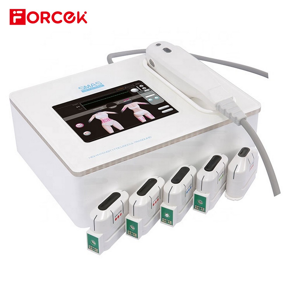 2D/3D Smas HIFU Ultrasound Face Lifting Body Slimming Machine