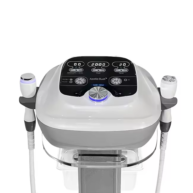 2 In 1 No-needle Mesotherapy Instrument RF Radio Frequency Electroporation Cooling Heating Face Lifting Anti-aging Machine