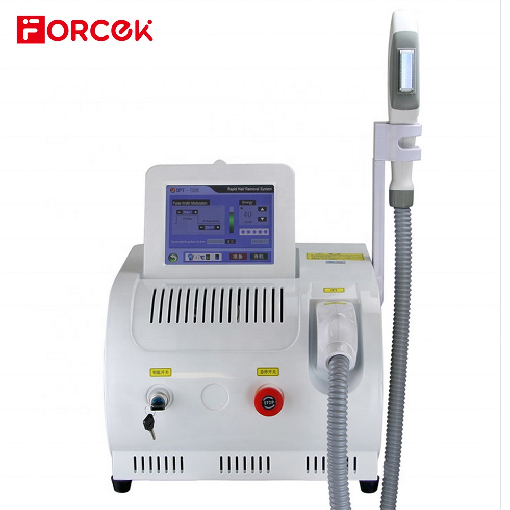 IPL OPT Hair Removal Machine for Salon-Level Permanent Hair Removal and Skin Regeneration, with 3 Tips and OEM Tongue Pieces