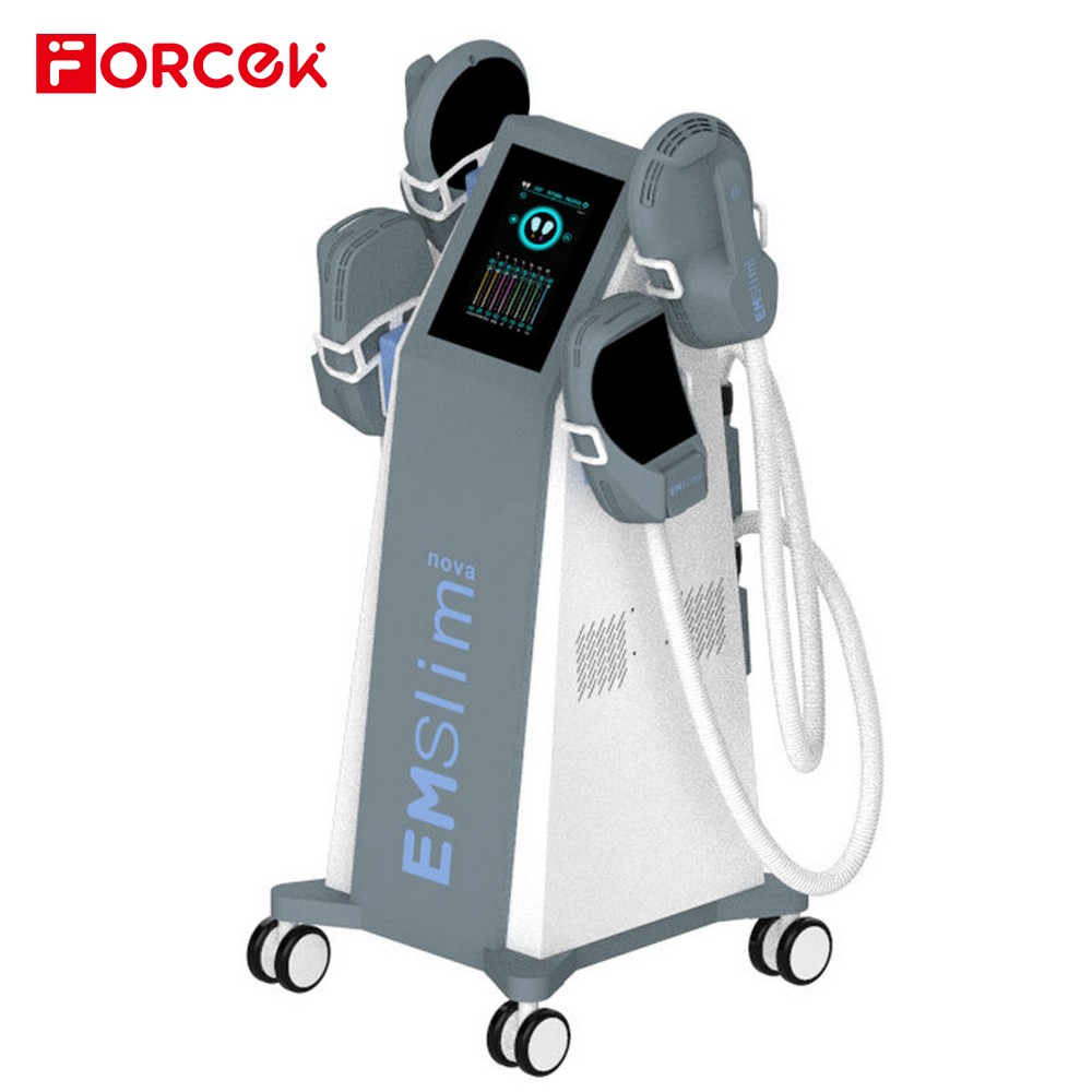 3000W 7 Tesla 2/4 Handles RF EMSlim Neo Electro Magnetic Muscle Stimulator Machine