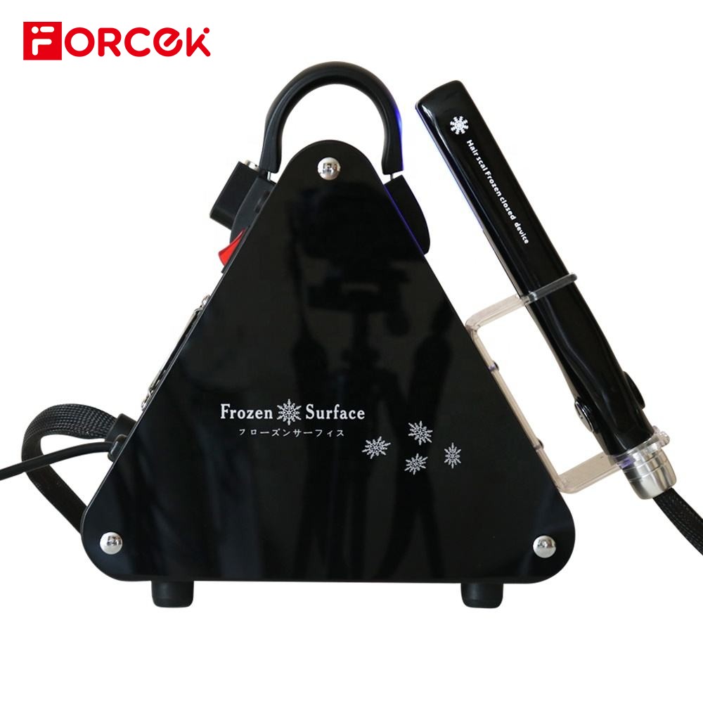 Flat Iron Ice Repair Hair Care Frozen Treatment Device