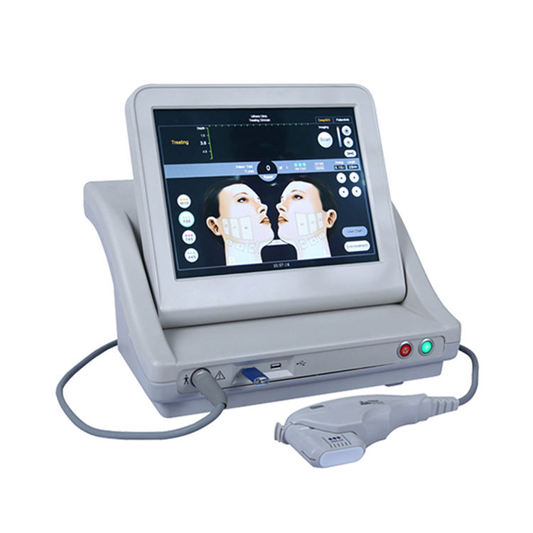 7D Face Lifting Anti-wrinkle Fat Removal Machine Body Face Use 7 Heads Hifu Cartridges Body Thinner Skin Tightening Hifu Device