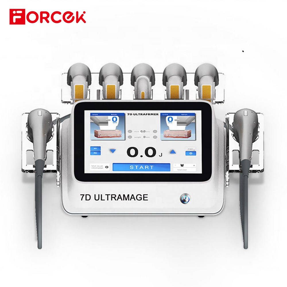 7D HIFU Wrinkle Removal Anti Aging Body Slimming Face Lifting Anti Wrinkle Beauty Machine