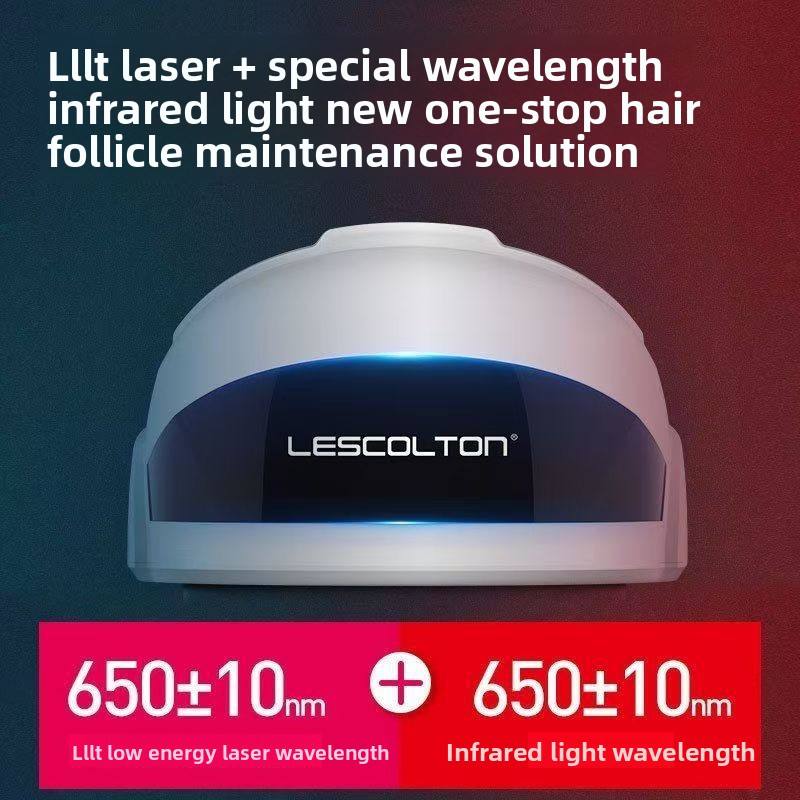 2025 Lescolton Men Hair Growth Cap LLLT Helmet Laser Hair Regrowth Hair Loss Laser Hair Fast Growth Anti Hair Loss Device
