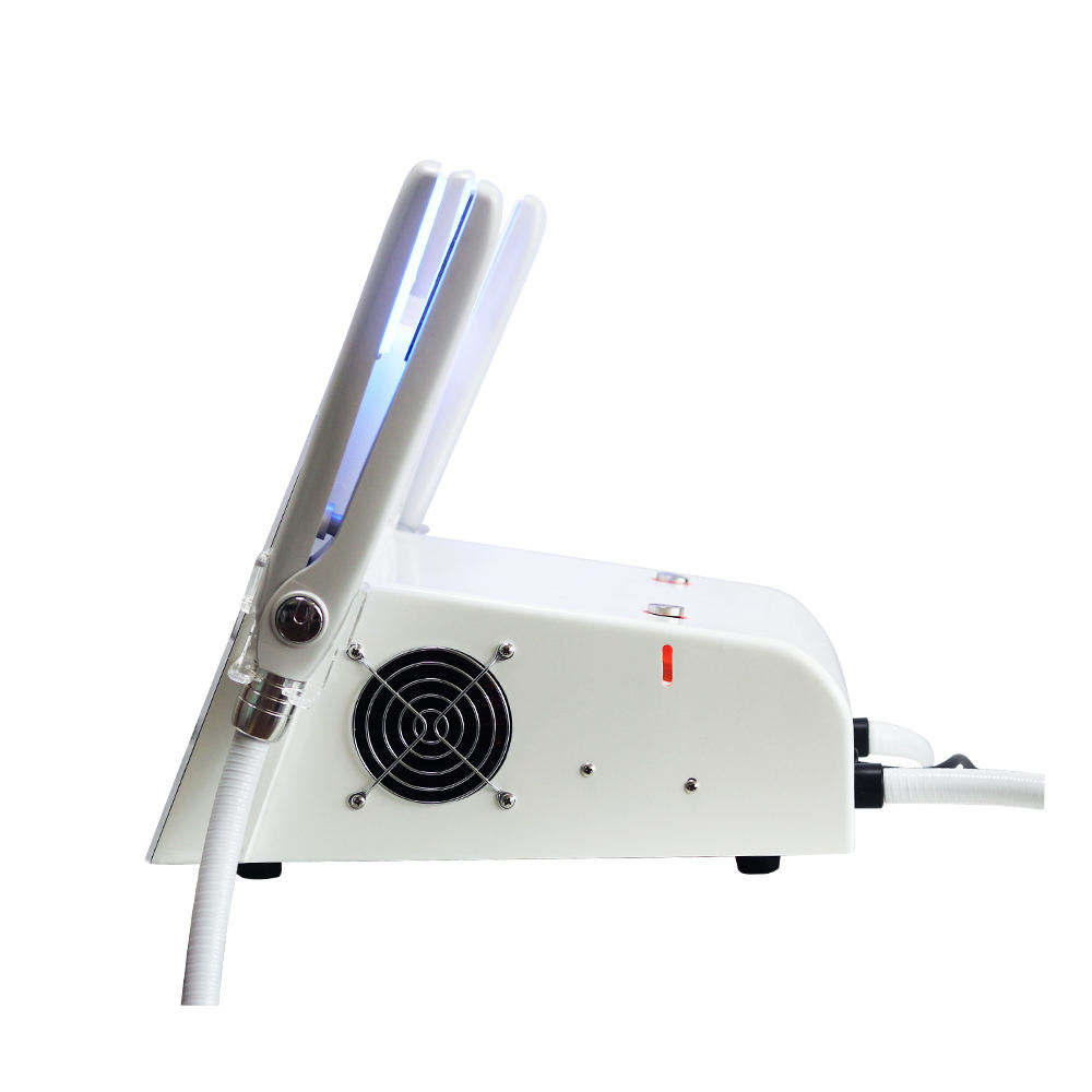 Professional Frozen Hair Hair Scales Care Clip Iron Flat Band Machine Surface Ice Pod Cold Salon Care Freeze Treatment Machine