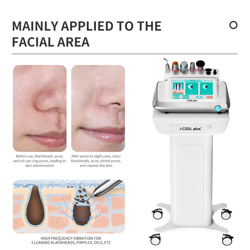 Korean Skincare Facial Lifting Beauty Machine Wrinkle Removal and Skin Repairing Device Face Cleaning Brush Skincare