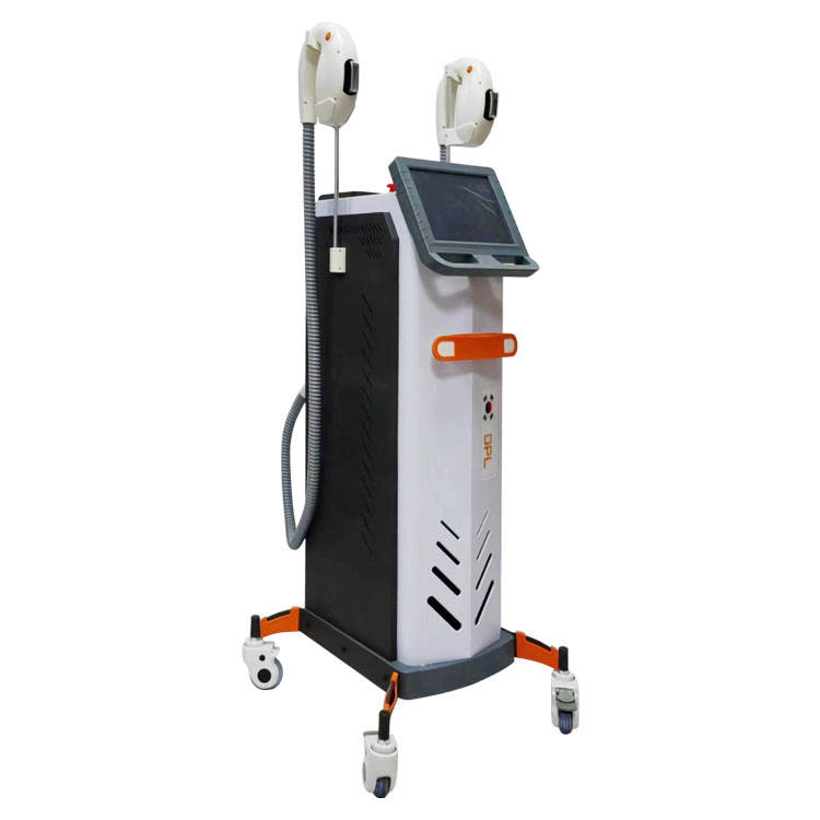 Professional Two-in-One Skin Rejuvenation Whitening Full Body Hair Removal Device Vertical DPL + Hair Personal Care