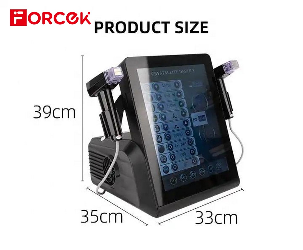 Professional Micro Needle Fractional Rf Microneedle Machine Gold Rf Microneedle Cellulite Treatment Machine