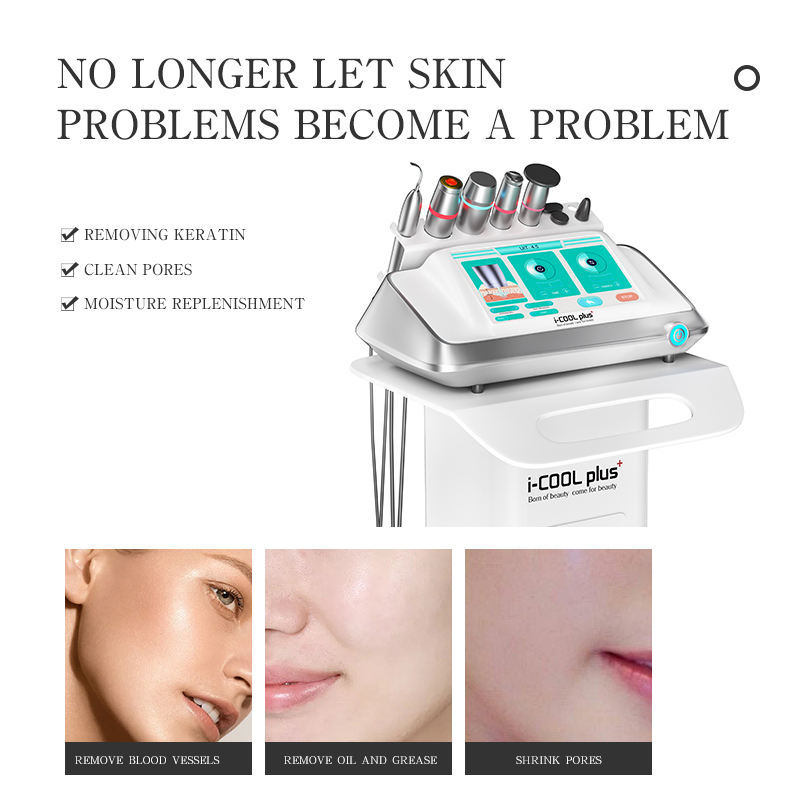 Korean Skincare Facial Lifting Beauty Machine Wrinkle Removal and Skin Repairing Device Face Cleaning Brush Skincare