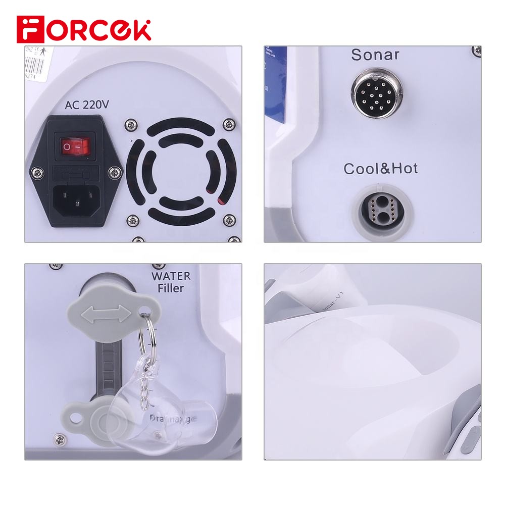 Ultrasound Sonar Magnetic Energy Beauty Machine