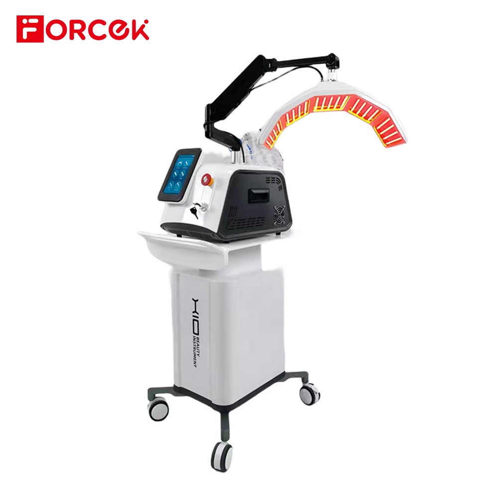 7 color anti-wrinkle led light device skin rejuvenation photon pdt led light therapy RF machine