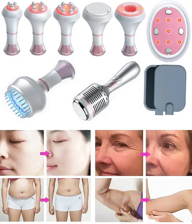 9 in 1 Fat Cavitation Ultrasound Cold Hammer BIO EMS Fat Reduction Lipolaser Cavitation Vacuum Machine