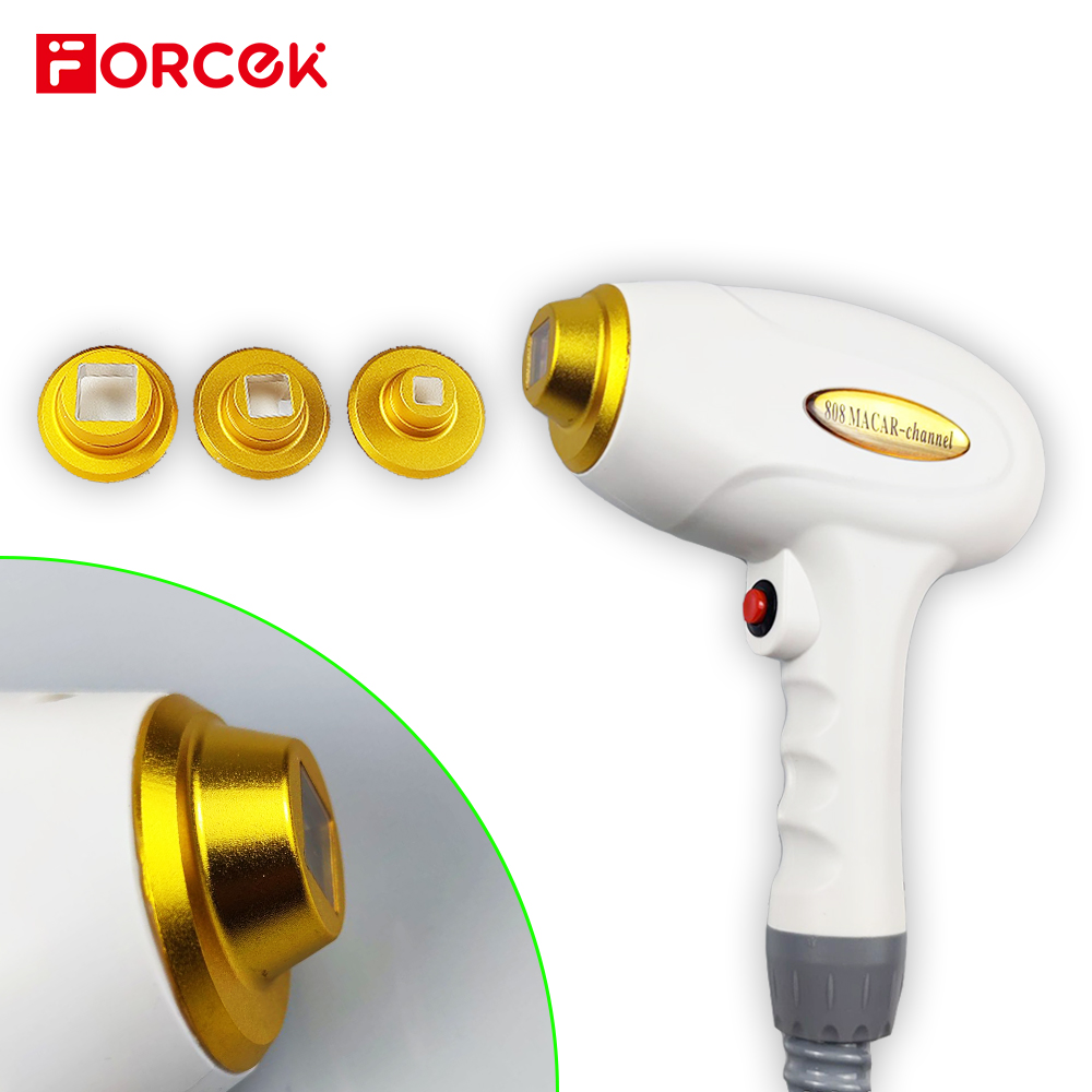 White 1200W Portable mini model diode 808 laser hair removal device