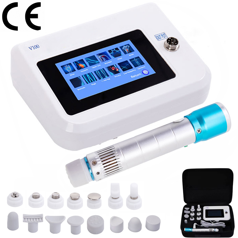 Portable Physiotherapy Equipment Electromagnetic Shock Wave Therapy Device Leg Knee Pain Relief Body Relax ED Treatment Machine
