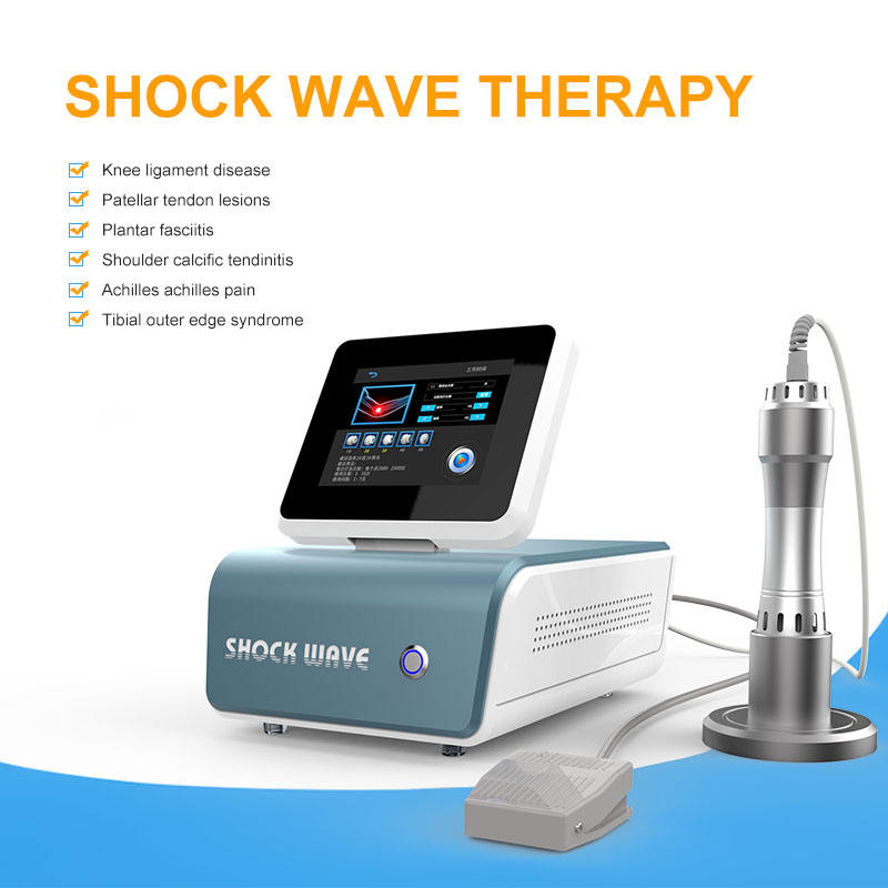 2023 New Extracorporeal Shockwave Body Pain Relief Electromagnetic Focus ED Shock wave Therapy Machine Muscle Massage Stimulator