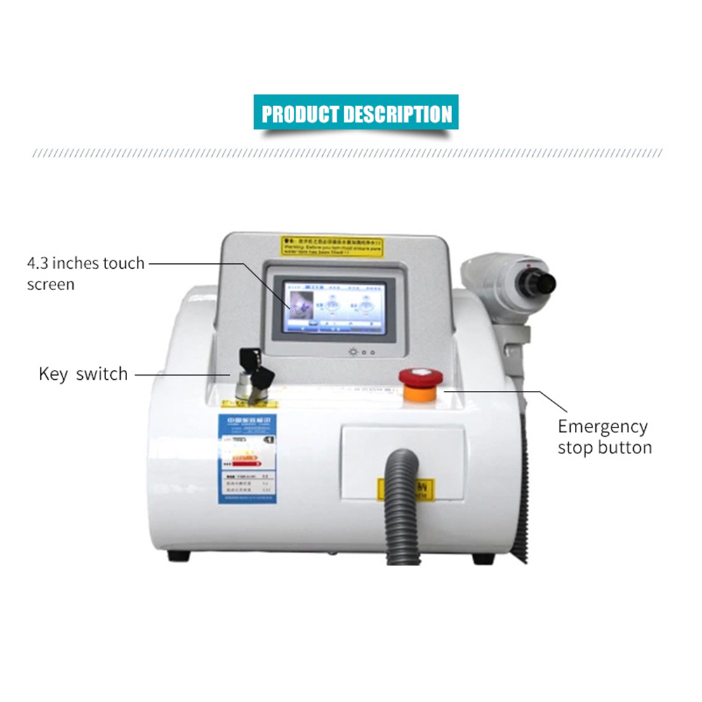 2023 Latest Q-Switch Nd YagLaser 1064nm532nm1320nm Laser Tattoo Removal Pigmentation Removal Picosecond Laser Machine Duty Free