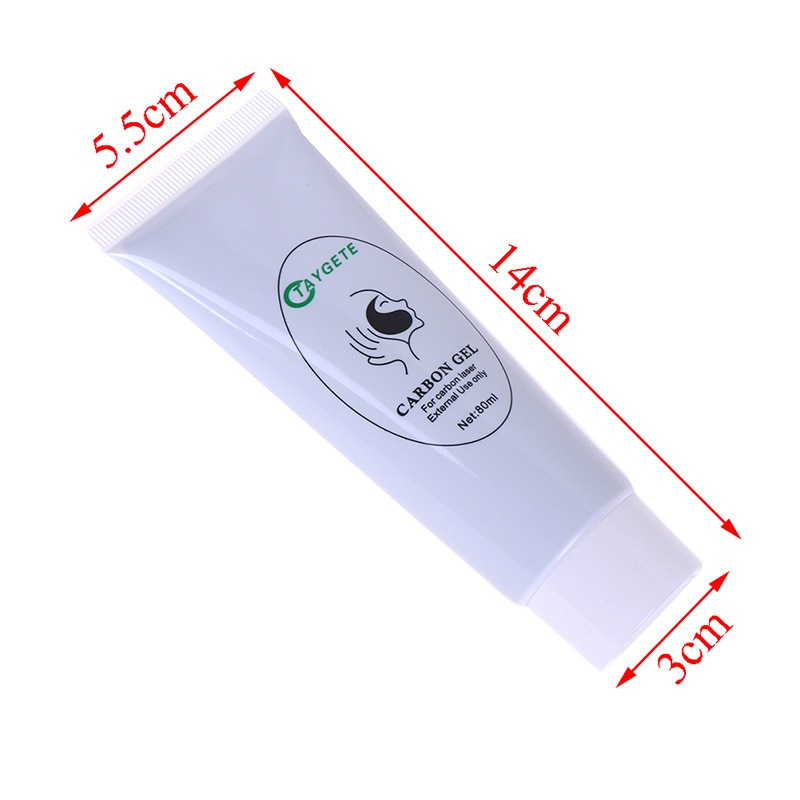 80ml Carbon Cream Gel for ND YAG Laser Skin Rejuvenation Skin Whitening Skin Deep Cleaning Moisturizing Face Cream Skin deep Care