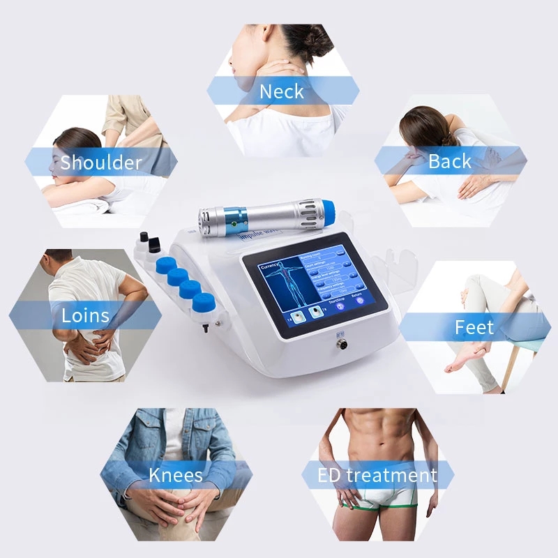 NEW Shock Wave Relieve Muscle Pain Health Care Physiotherapy Equipment Body Pain Relief Massager Shockwave ED Therapy Machine