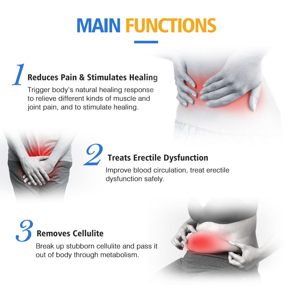 Hot 10 Bar Pneumatic Shock Wave Therapy Machine For Man ED Treatment Physical Shockwave Physiotherapy Device For Pain Relief