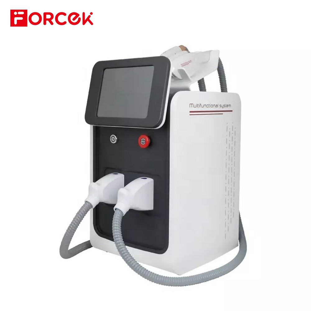 3 IN 1 IPL+RF+YAg Hair Removal machine q switch nd yag laser tattoo removal Permanent Beauty Salon Equipment