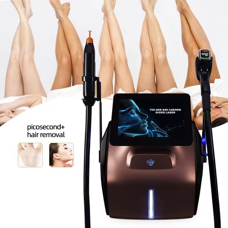 2 in 1 Beauty Equipment Laser Picosecond 3 Band Hair Removal Eyebrow Washing Tattoo Cleaning
Laser Hair Removal Picosecond Laser
