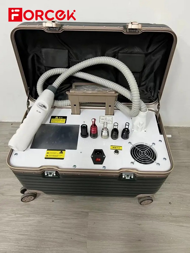 1200W Portable models Suitcase Q-Switch Nd Yag 1064nm532nm Tattoo Removal Picosecond Laser Machine