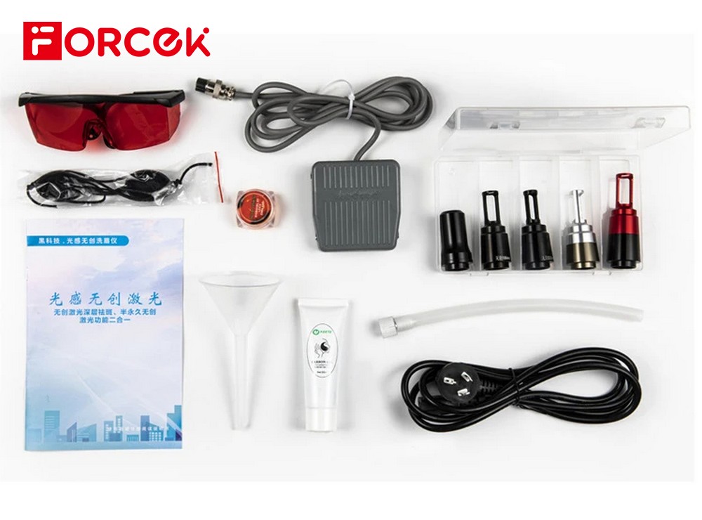 1200W Portable models Suitcase Q-Switch Nd Yag 1064nm532nm Tattoo Removal Picosecond Laser Machine