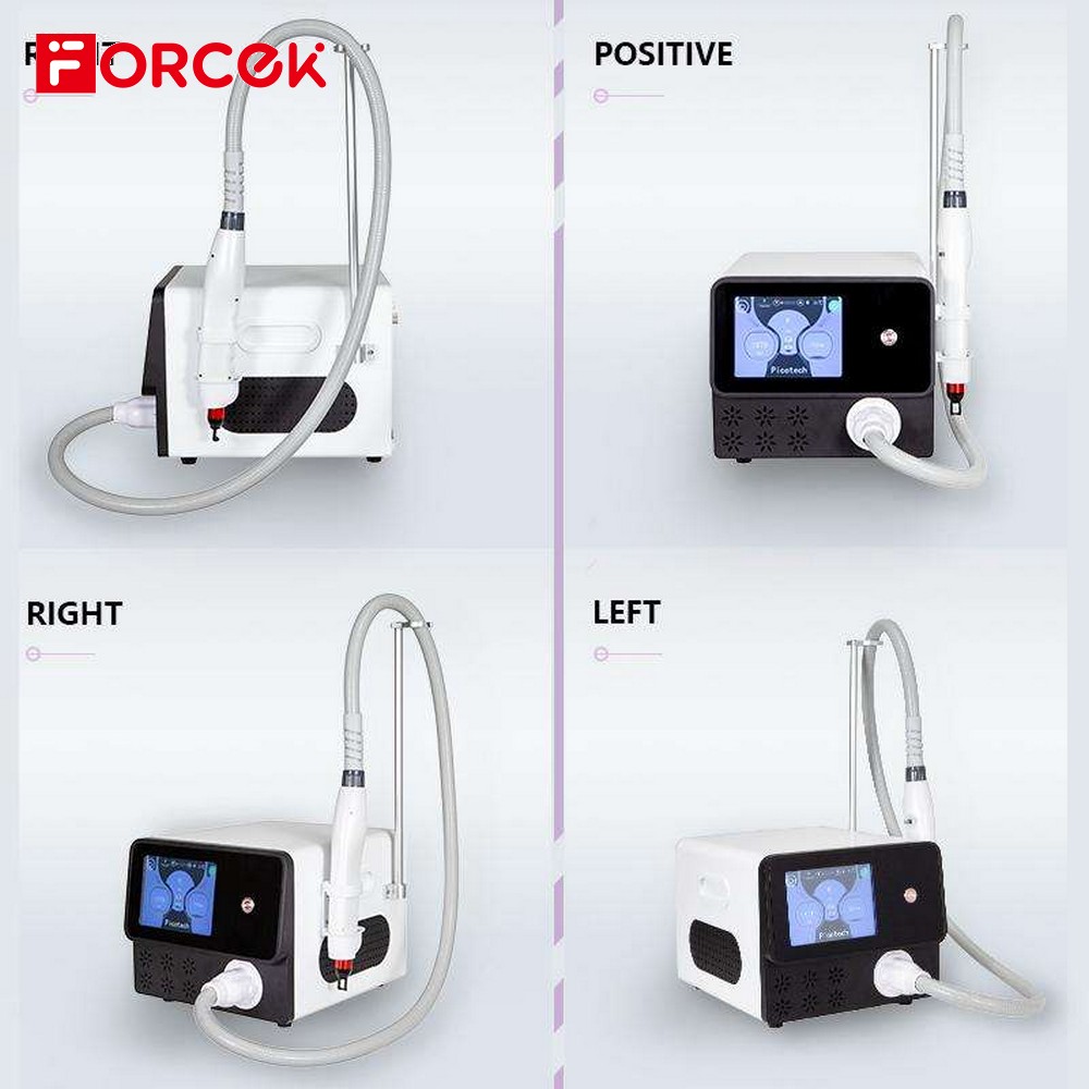 2000W Q-Switch Nd Yag 1064nm532nm755nm1320nm Tattoo Removal Picosecond Laser Machine