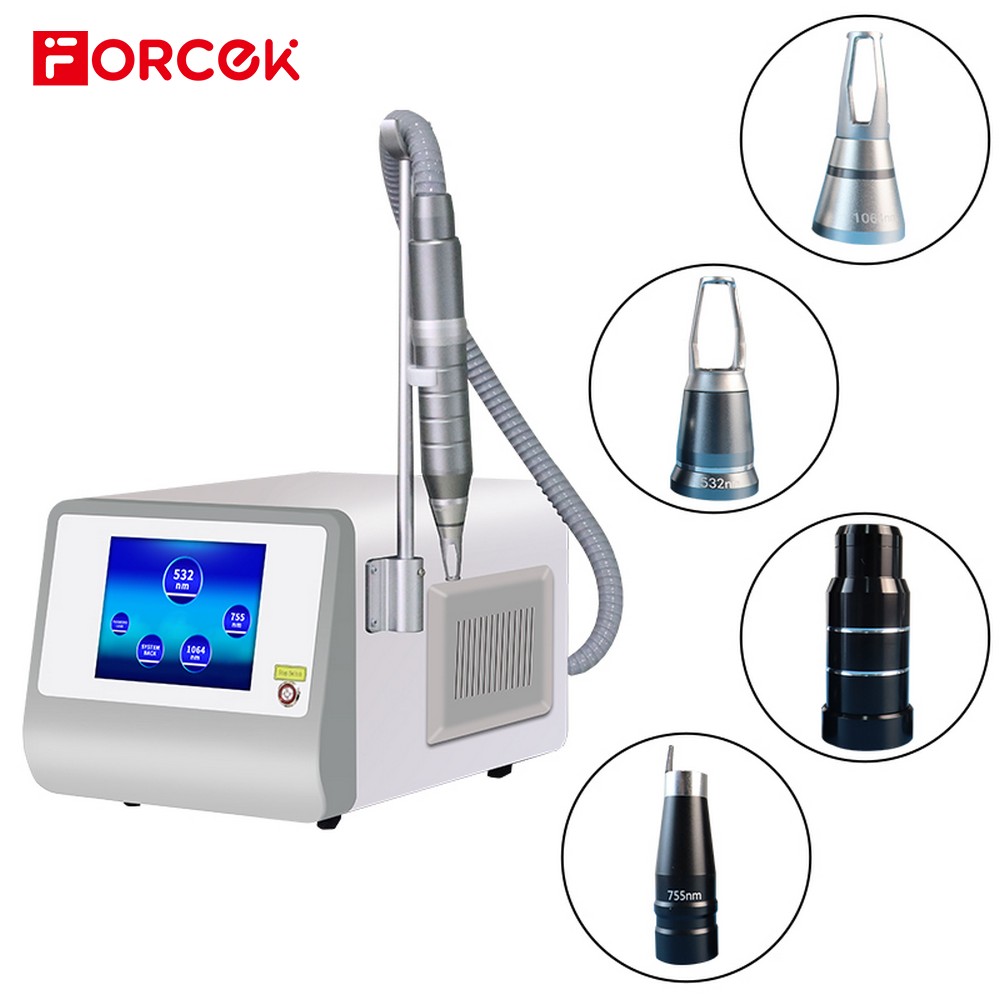 2000W Pain-free 1064/532nm/755nm Q Switch ND Yag Laser Eyebrows Tattoo Removal Machine ADG Picosecond Laser Tatto Removal Carbon Laser Peel