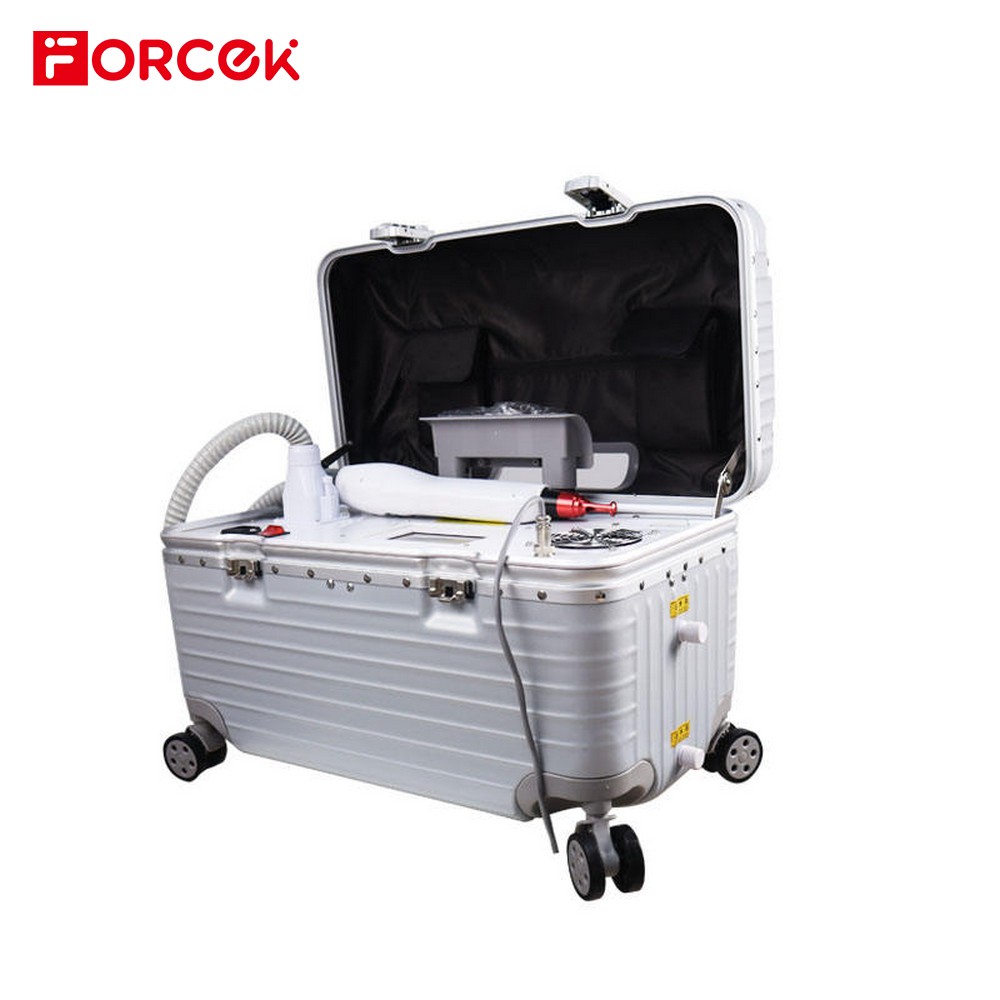1200W Portable models Suitcase Q-Switch Nd Yag 1064nm532nm Tattoo Removal Picosecond Laser Machine