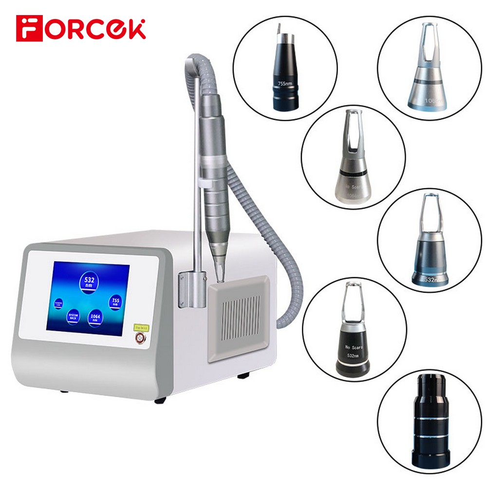 2000W Pain-free 1064/532nm/755nm Q Switch ND Yag Laser Eyebrows Tattoo Removal Machine ADG Picosecond Laser Tatto Removal Carbon Laser Peel