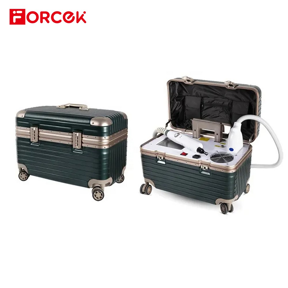 1200W Portable models Suitcase Q-Switch Nd Yag 1064nm532nm Tattoo Removal Picosecond Laser Machine