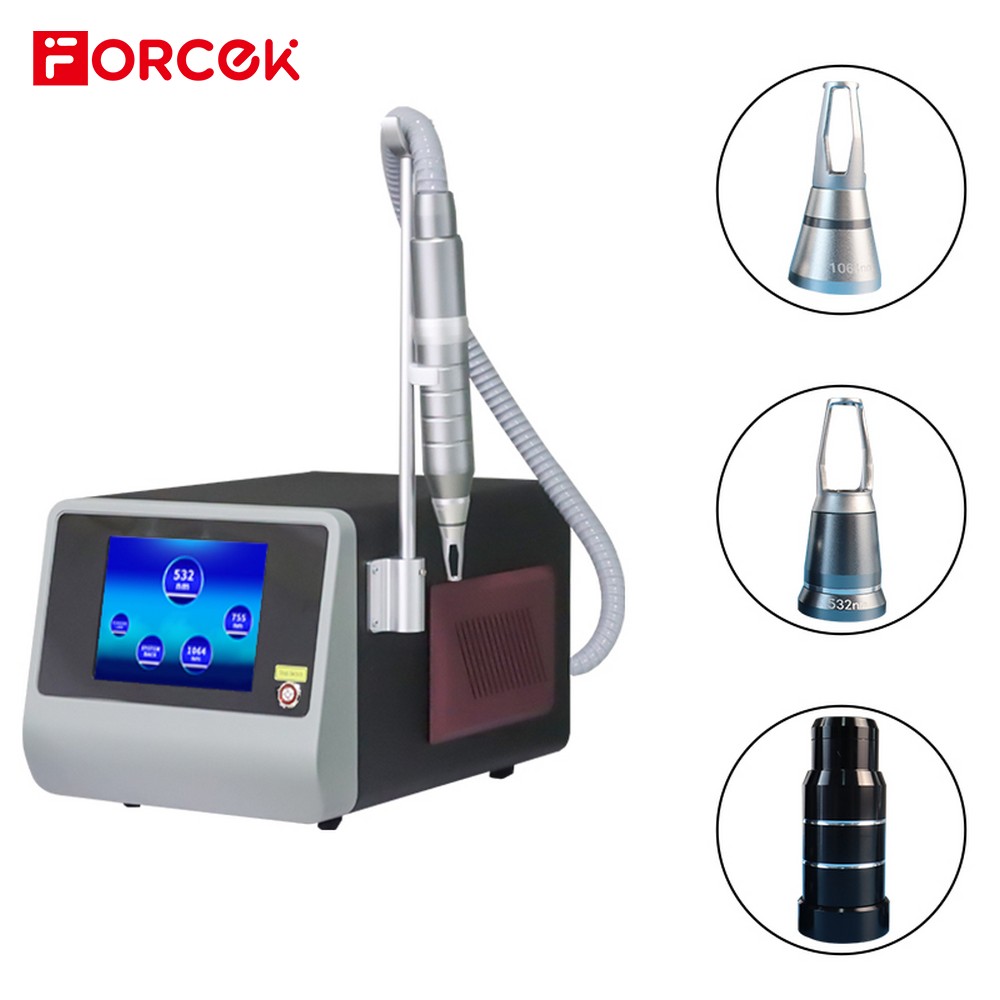 2000W Pain-free 1064/532nm/755nm Q Switch ND Yag Laser Eyebrows Tattoo Removal Machine ADG Picosecond Laser Tatto Removal Carbon Laser Peel