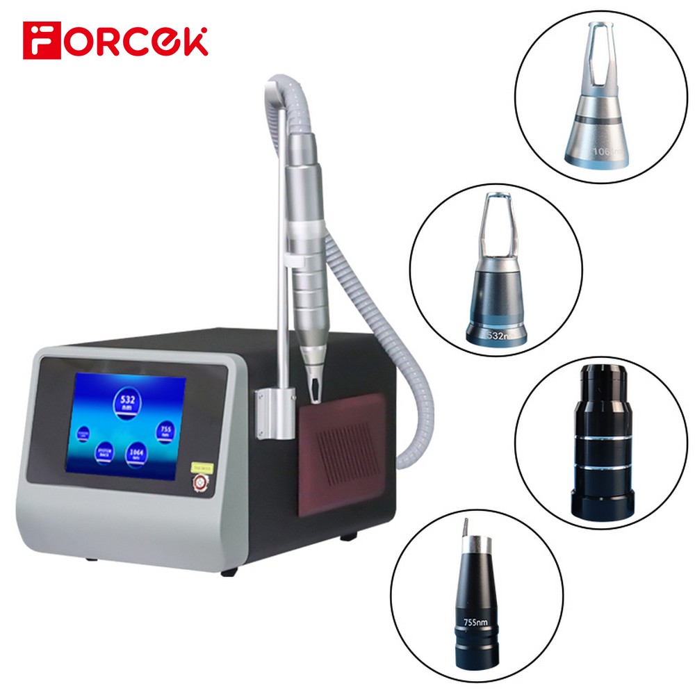 2000W Pain-free 1064/532nm/755nm Q Switch ND Yag Laser Eyebrows Tattoo Removal Machine ADG Picosecond Laser Tatto Removal Carbon Laser Peel