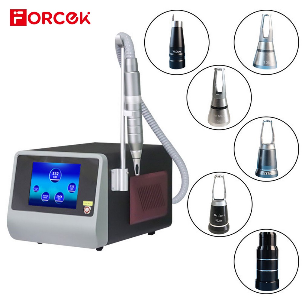 2000W Pain-free 1064/532nm/755nm Q Switch ND Yag Laser Eyebrows Tattoo Removal Machine ADG Picosecond Laser Tatto Removal Carbon Laser Peel