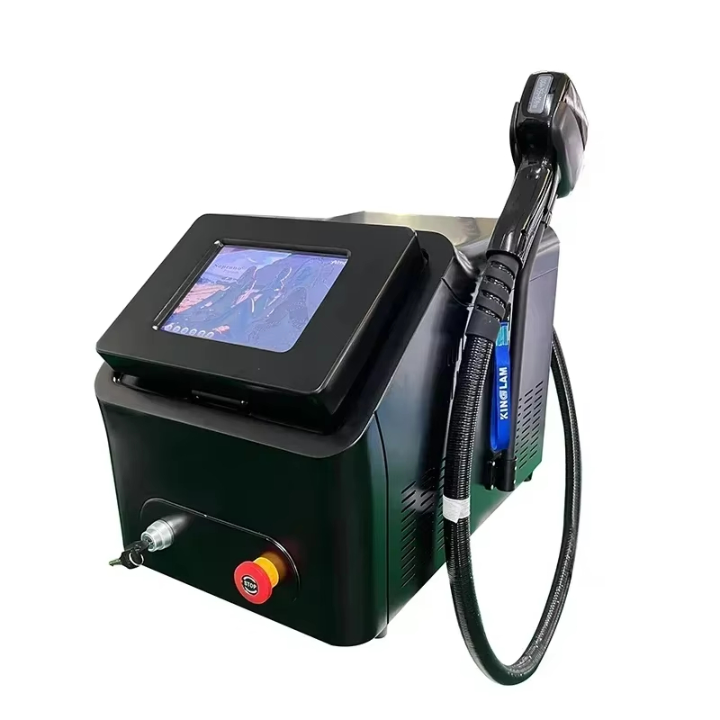 2000W Hair removal beauty instrument ice titanium instrument 808 755 1064nm diode laser hair removal machine beauty salon