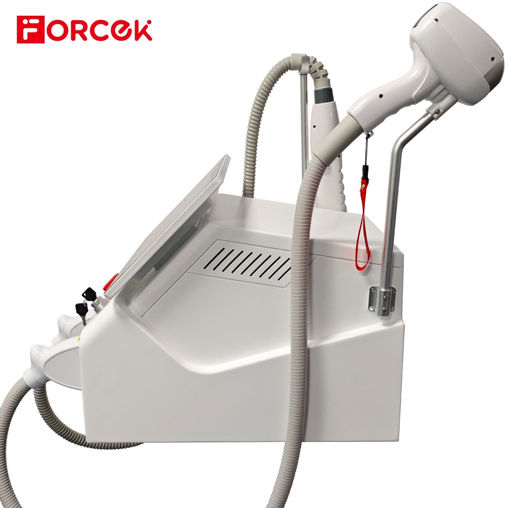 White 2000W 2 in 1 Diode Laser Hair Removal Device + Picosecond Laser