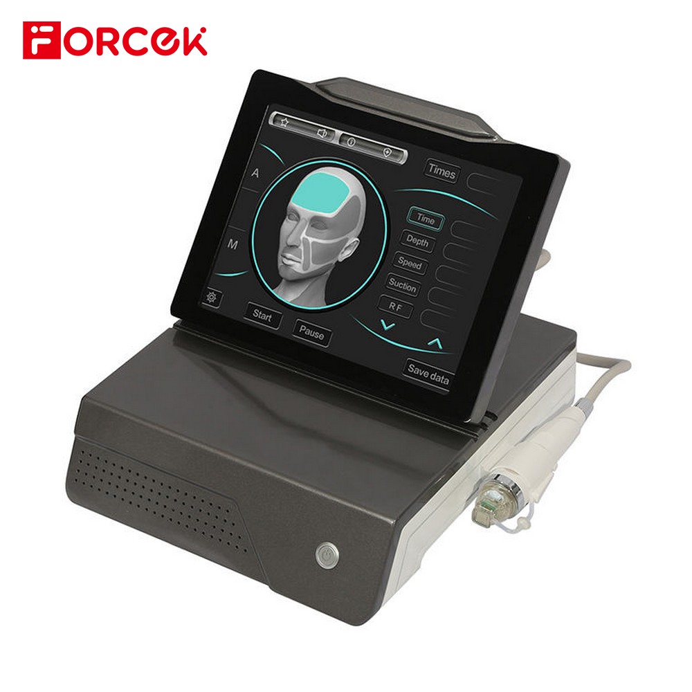 Desktop Fractional RF Micro-needle Beauty Machine For Skin Tightening Rejuvenation Acne Scar Stretch Marks Removal