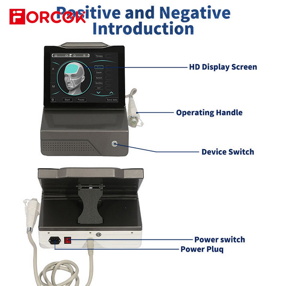 Desktop Fractional RF Micro-needle Beauty Machine For Skin Tightening Rejuvenation Acne Scar Stretch Marks Removal