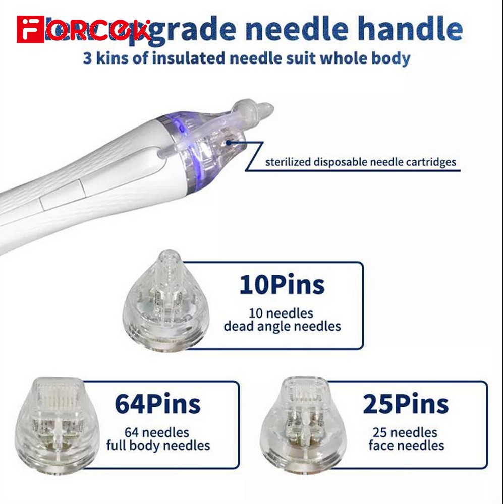 Desktop 2 in 1 Fractional RF Micro-needle+Cold Hammer Beauty Machine For Skin Tightening Rejuvenation Acne Scar Stretch Marks Removal