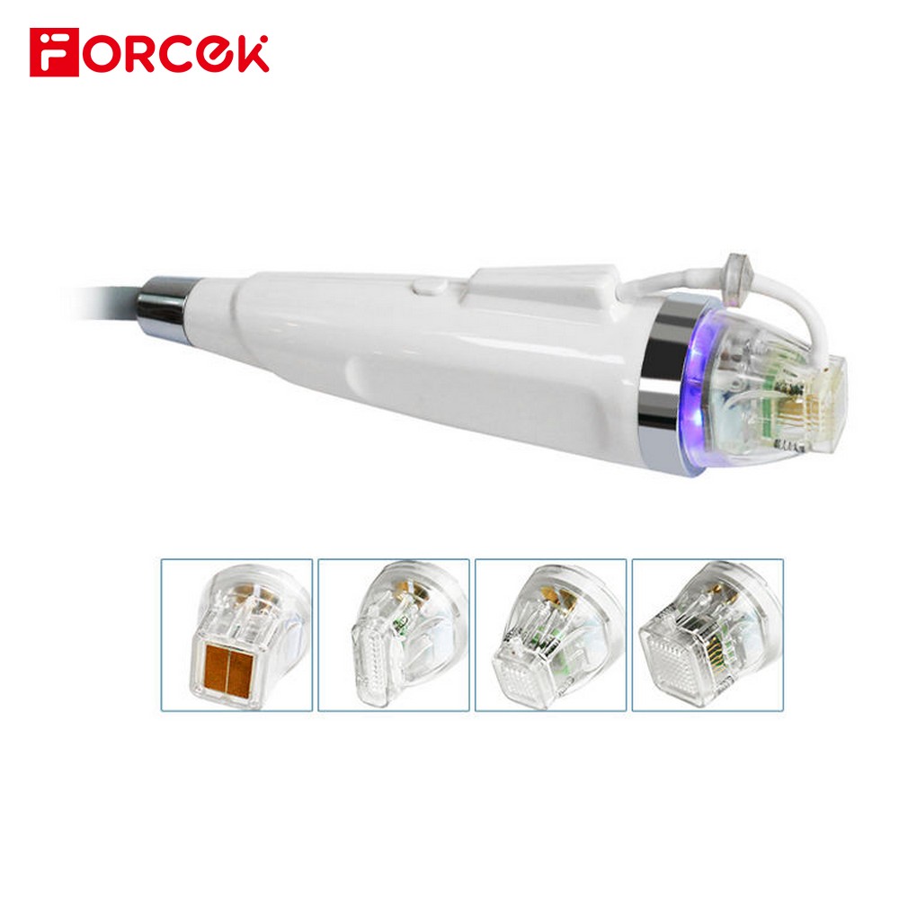Desktop 2 in 1 Fractional RF Micro-needle+Cold Hammer Beauty Machine For Skin Tightening Rejuvenation Acne Scar Stretch Marks Removal