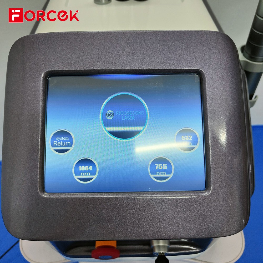 2000W Suitcase Q-Switch Nd Yag 1064nm755nm532nm Tattoo Removal Picosecond Laser Machine