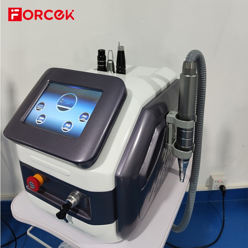 2000W Suitcase Q-Switch Nd Yag 1064nm755nm532nm Tattoo Removal Picosecond Laser Machine