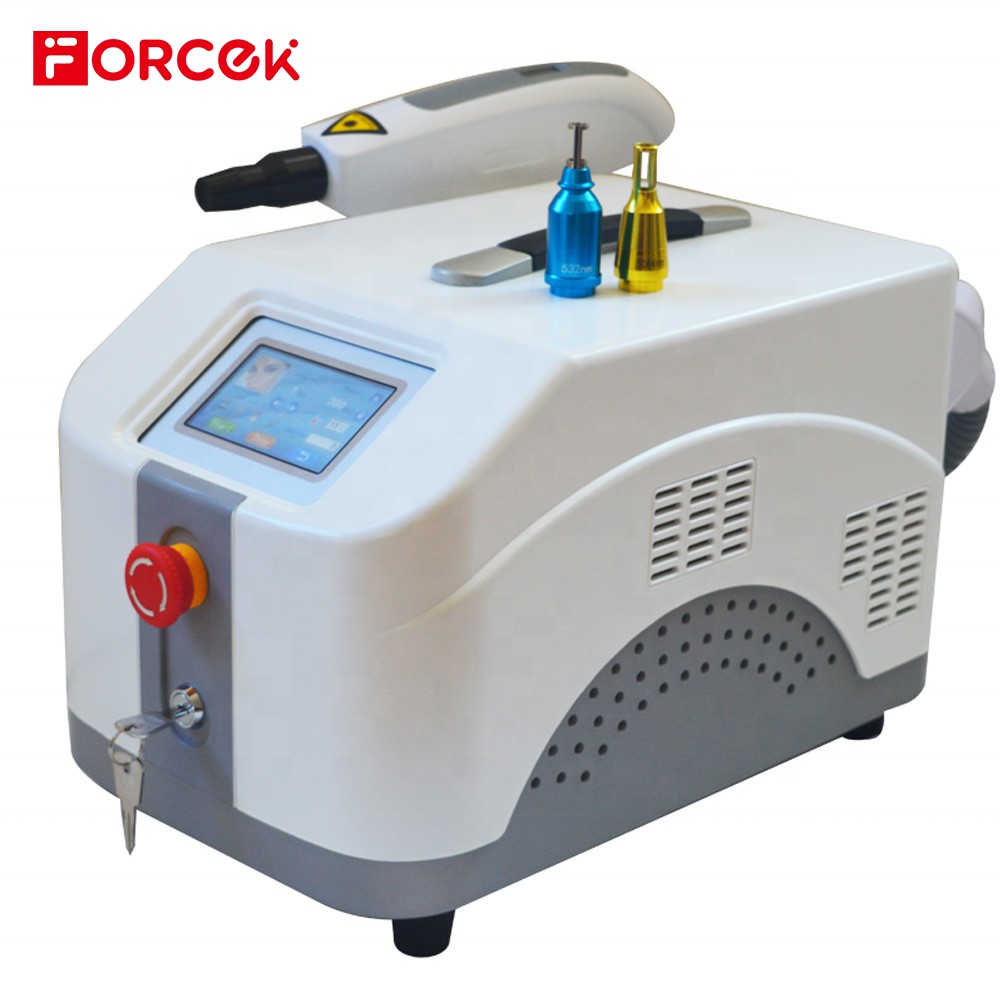 500W Suitcase Q-Switch Nd Yag 1320nm1064nm532nm Tattoo Removal Picosecond Laser Machine