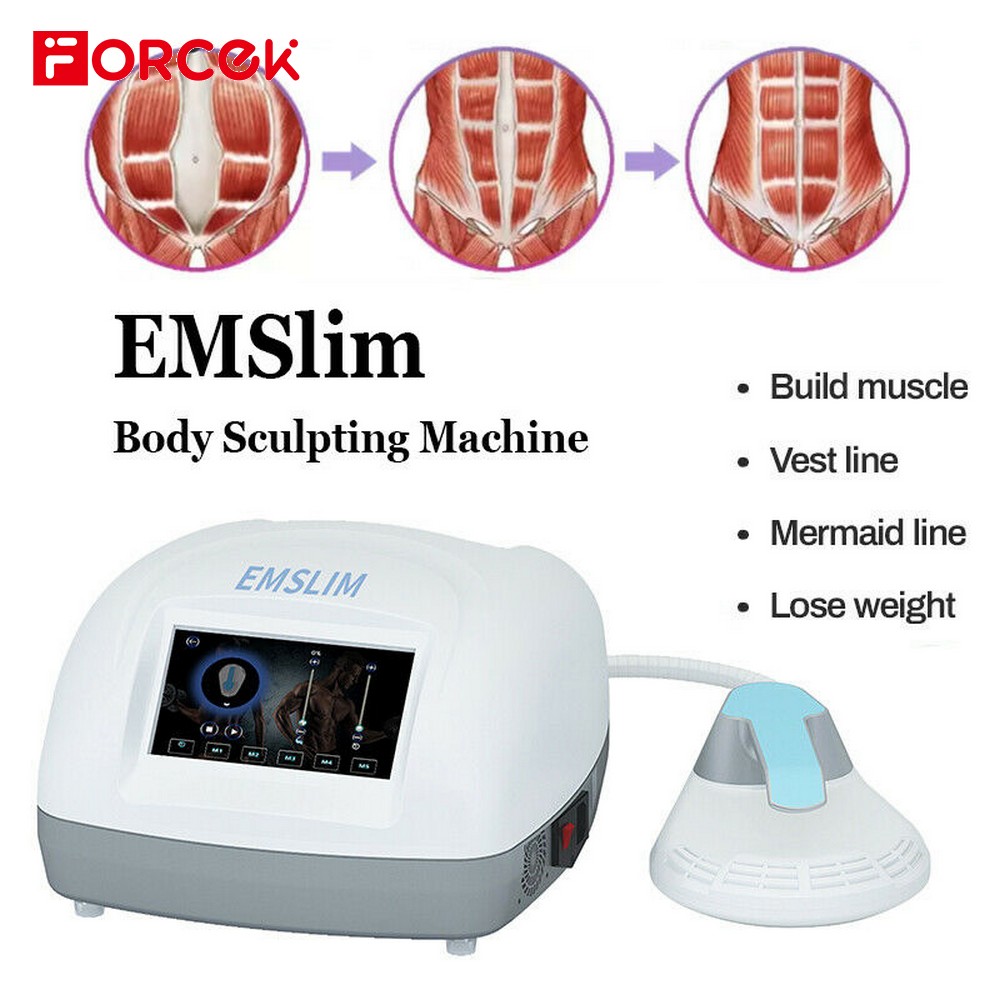 1500W 7 Tesla 1 Handles RF EMSlim Neo Electro Magnetic Muscle Stimulator Machine Home Use
