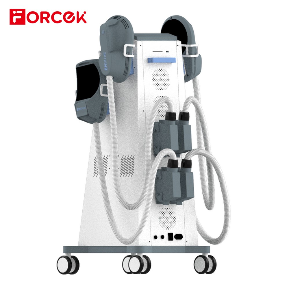 3000W 7 Tesla 2/4 Handles RF EMSlim Neo Electro Magnetic Muscle Stimulator Machine