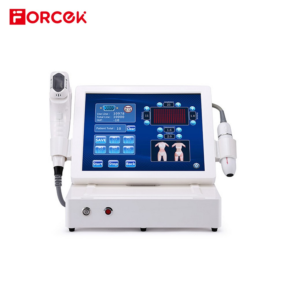 2 In 1 4D HIFU+Vmax Radar Fine Carving Handle Machine For Wrinkle Removal Skin Lift Tightening